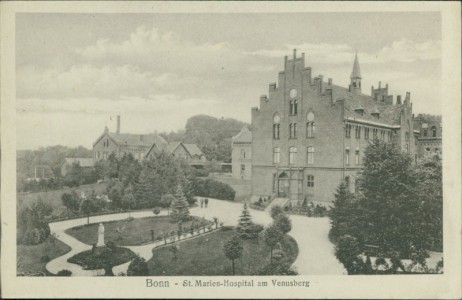 Alte Ansichtskarte Bonn, St. Marien-Hospital am Venusberg