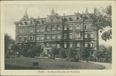 Alte Ansichtskarte Bonn, St. Marien-Hospital am Venusberg