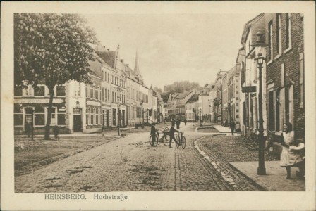 Alte Ansichtskarte Heinsberg, Hochstraße