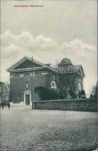 Alte Ansichtskarte Geilenkirchen, Katholische Pfarrkirche