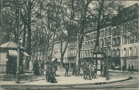 Alte Ansichtskarte Metz, Esplanadenstraße, Rue de l'Esplanade