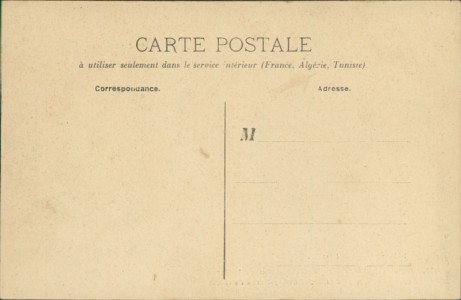 Adressseite der Ansichtskarte Rudern / rowing / aviron, Joinville-le-Pont. La Société Nautique de la Marne. L'équipe du match Rowing-Marne de 1906