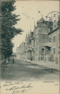 Alte Ansichtskarte Mönchengladbach-Rheydt, Augustastrasse