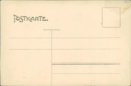 Adressseite der Ansichtskarte Trier, Krahnenstrasse