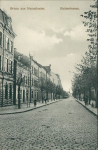 Alte Ansichtskarte Neumünster, Kielerstrasse