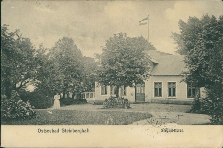 Alte Ansichtskarte Steinberg-Steinberghaff, Strand-Hotel