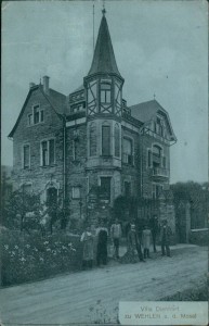 Alte Ansichtskarte Wehlen (Bernkastel-Kues), Villa Dienhart