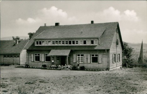 Alte Ansichtskarte Schotten, Jugendherberg