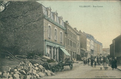 Alte Ansichtskarte Villerupt, Rue Carnot
