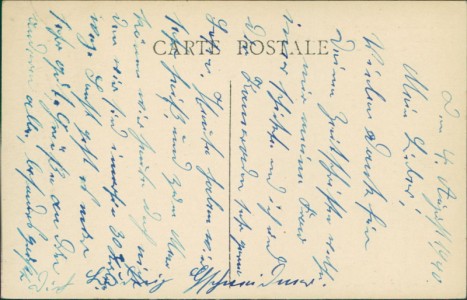 Adressseite der Ansichtskarte Romilly-sur-Seine, Carrefour des routes d'Anglure et de Mareilles
