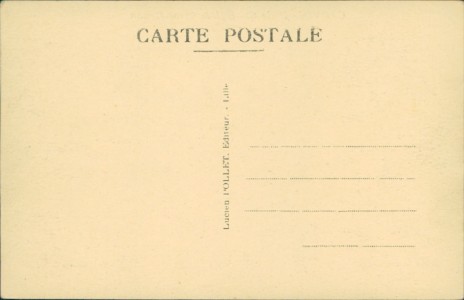 Adressseite der Ansichtskarte Carvin, Église Saint-Druon