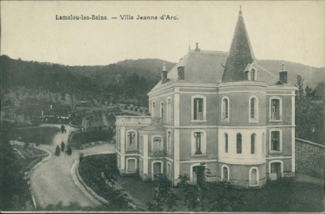 Alte Ansichtskarte Lamalou-les-Bains, Villa Jeanne d'Arc