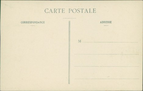 Adressseite der Ansichtskarte Moutiers, Rue de la Goulotte