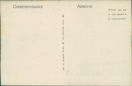 Adressseite der Ansichtskarte Sainte-Assise, Compagnie Radio France - Ensemble de la Salle d'Émission
