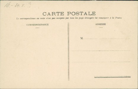 Adressseite der Ansichtskarte Brillon (Nord), Vue panoramique