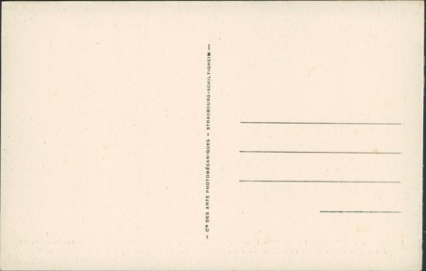 Adressseite der Ansichtskarte Sainte-Assise, Compagnie Radio France - Ensemble de la Salle Moteurs Thermiques - Moteurs Diesel 80 c. v. et 1.800 c. v.