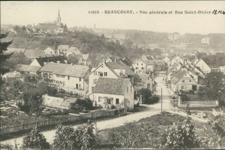 Alte Ansichtskarte Beaucourt, 