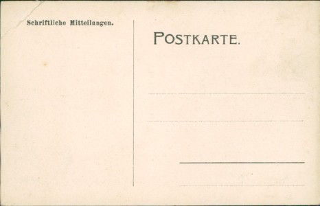 Adressseite der Ansichtskarte Lautenbach (Renchtal), Totalansicht, Strassenpartie