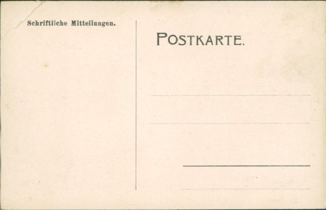 Adressseite der Ansichtskarte Lautenbach (Renchtal), Totalansicht, Strassenpartie