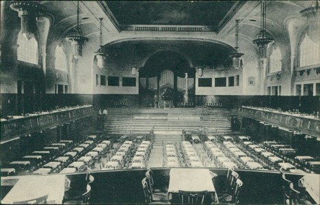 Alte Ansichtskarte Essen, Städt. Saalbau, Orgel