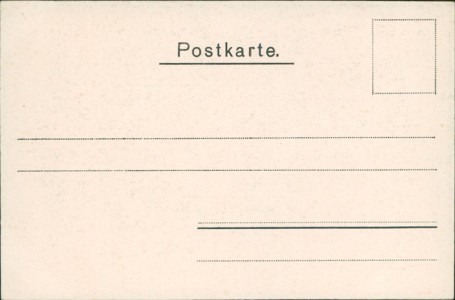 Adressseite der Ansichtskarte Frankfurt am Main, Vestibül im Hauptbahnhof