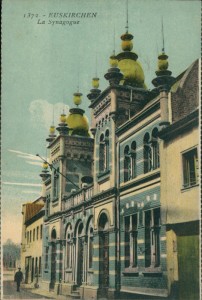 Alte Ansichtskarte Euskirchen, La Synagogue, Synagoge