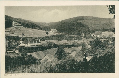 Alte Ansichtskarte Bad Salzdetfurth, Teilansicht