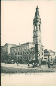 Alte Ansichtskarte Zittau, Johanneum