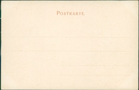 Adressseite der Ansichtskarte Halle (Saale), Markt