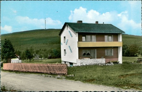 Alte Ansichtskarte Warmensteinach-Fleckl, Haus Hans Trassl