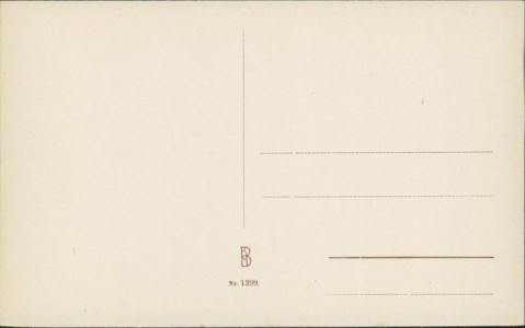 Adressseite der Ansichtskarte Mülheim an der Ruhr, Bachstrasse