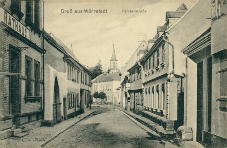 Alte Ansichtskarte Wörrstadt, Pariserstraße