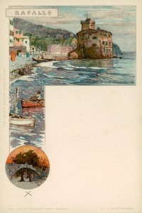 Alte Ansichtskarte Manuel Wielandt, Rapallo