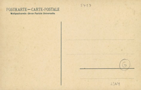 Adressseite der Ansichtskarte Bad Ems, Königl. Kurhotel und Badehaus, 4 Türme, L. Graef, Hoflieferant