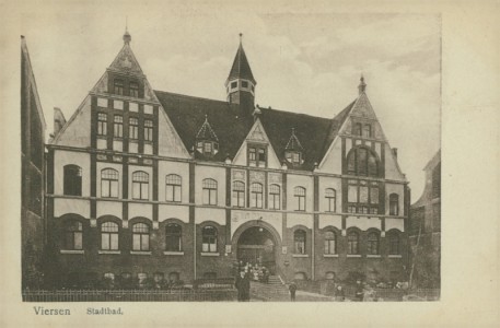 Alte Ansichtskarte Viersen, Stadtbad