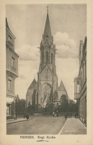 Alte Ansichtskarte Viersen, Evgl. Kirche