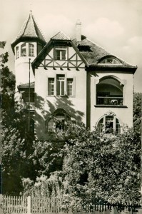 Alte Ansichtskarte Bad Brückenau, Genesungsheim Villa Germania