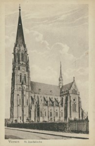 Alte Ansichtskarte Viersen, St. Josefskirche