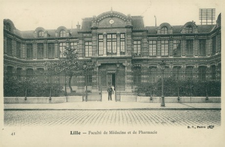 Alte Ansichtskarte Lille, Faculté de Médecine et de Pharmacie