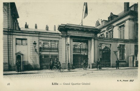 Alte Ansichtskarte Lille, Grand Quartier Général