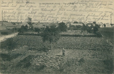 Alte Ansichtskarte La Malmaison, Vue générale
