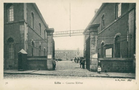 Alte Ansichtskarte Lille, Caserne Kléber