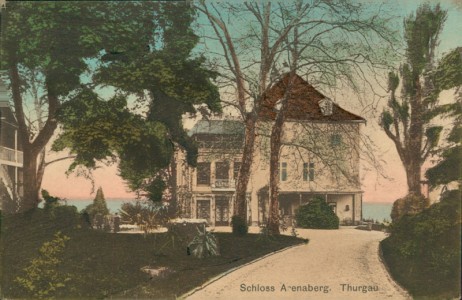 Alte Ansichtskarte Salenstein, Schloss Arenaberg. Thurgau