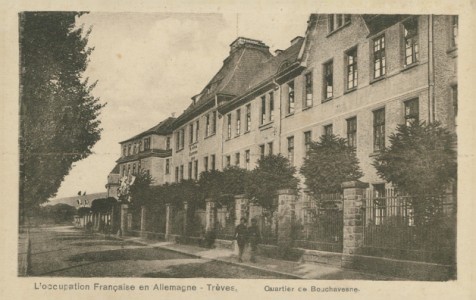 Alte Ansichtskarte Trier, Quartier de Bouchavesne