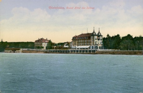 Alte Ansichtskarte Rheinfelden, Grand Hôtel des Salines