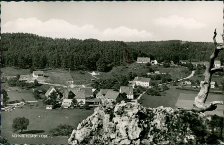 Alte Ansichtskarte Etzelwang-Schmidtstadt, Gesamtansicht