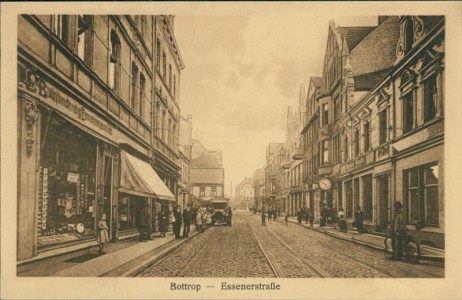 Alte Ansichtskarte Bottrop, Essenerstraße