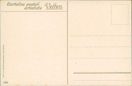 Adressseite der Ansichtskarte Leggiuno , Santa Caterina del Sasso (sign. Manuel Wielandt)