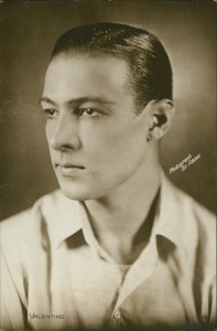 Alte Ansichtskarte Rudolph Valentino, 