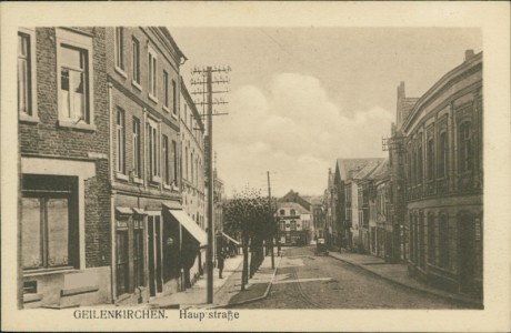 Alte Ansichtskarte Geilenkirchen, Hauptstraße